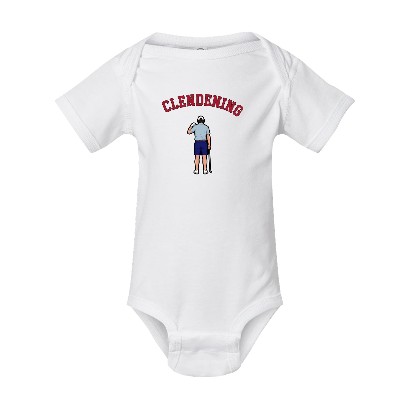 Baby Onesie — Shirsey Arch in White