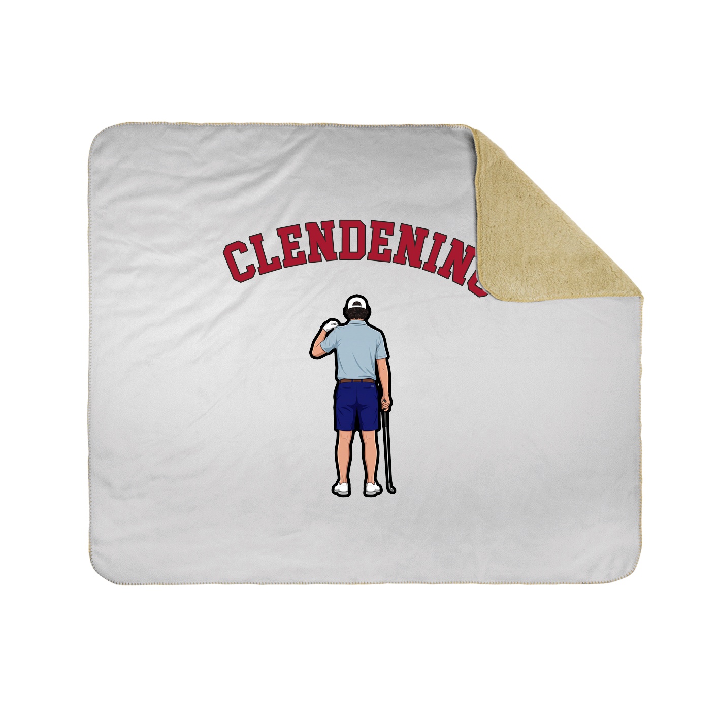 Throw Blanket — Shirsey Arch in White