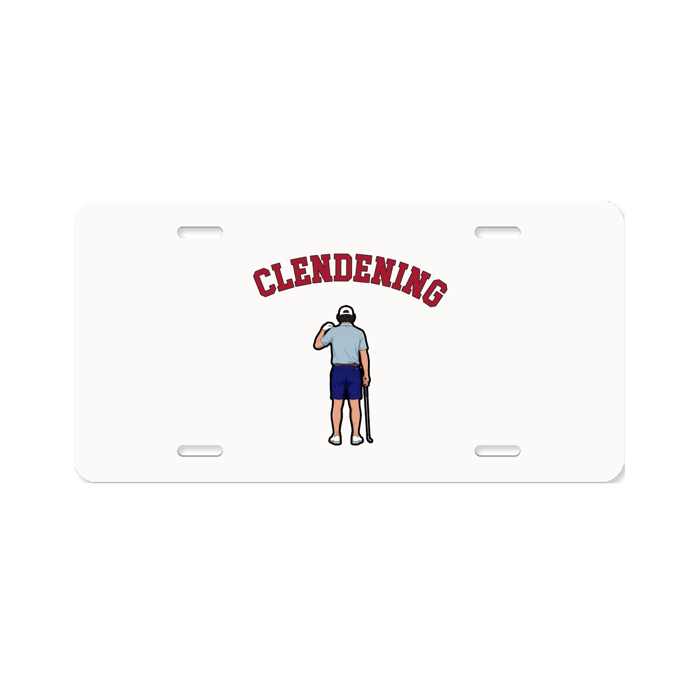 License Plate — Shirsey Arch in Classic