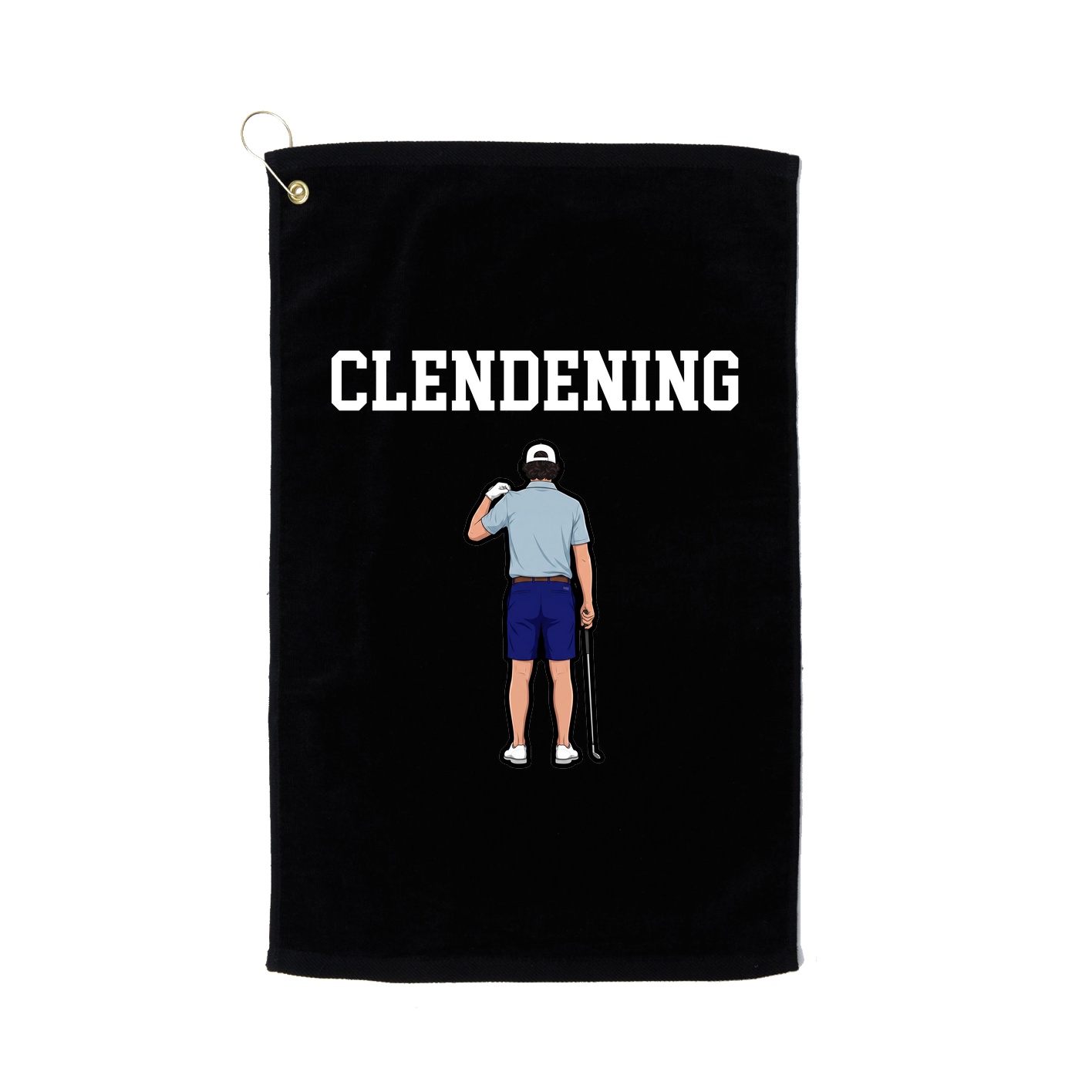 Golf Towel — Shirsey in Black
