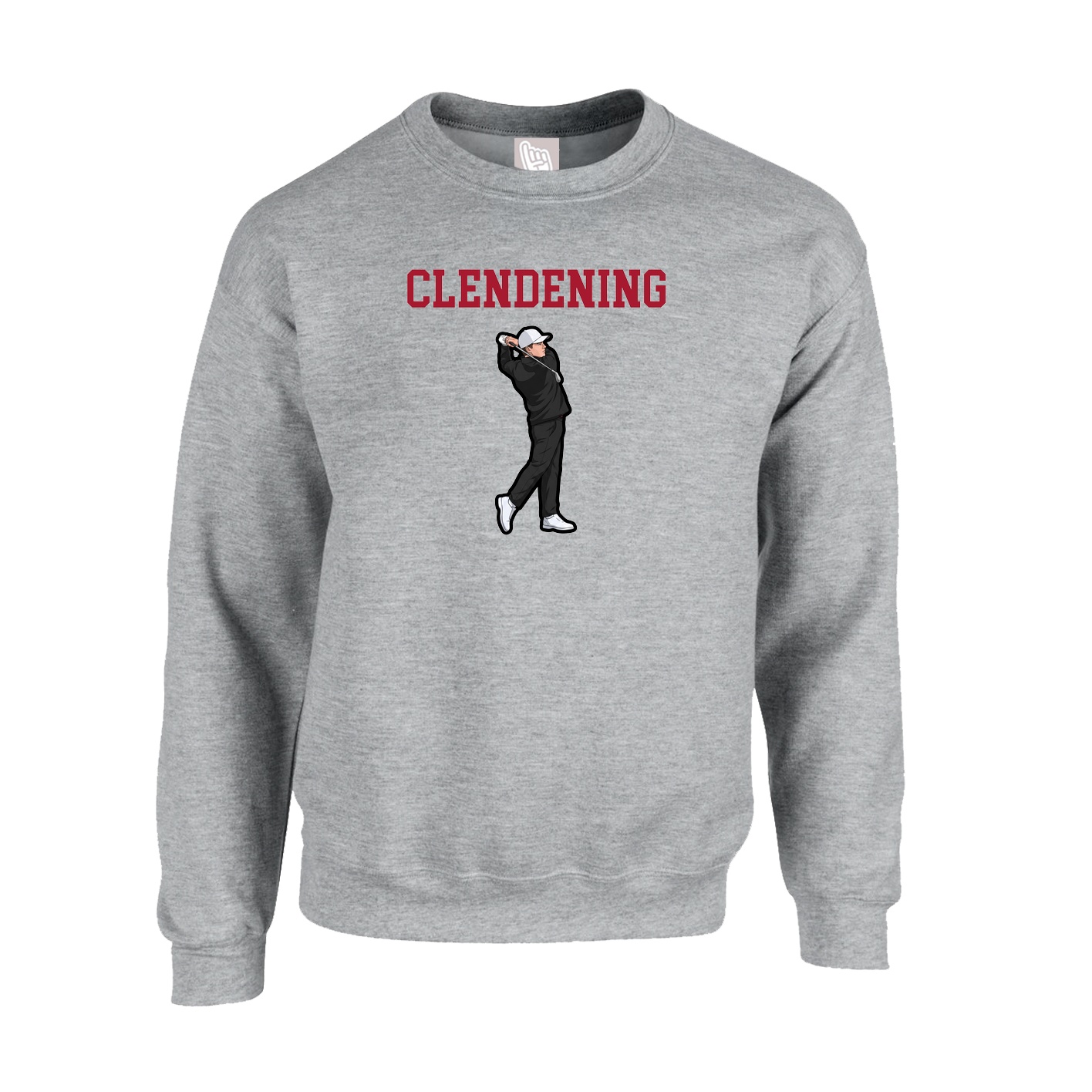 Fleece Crew — Shirsey in Grey