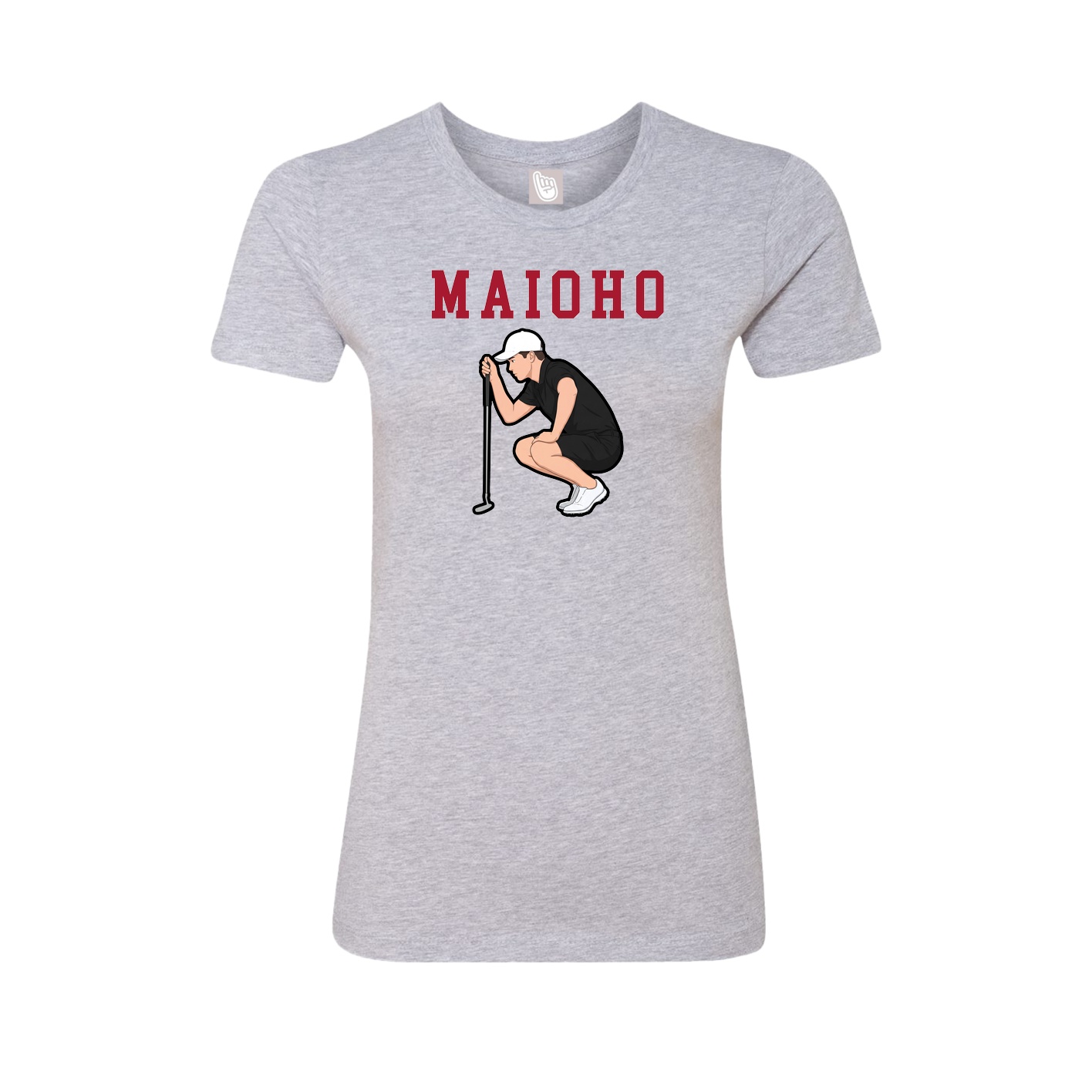Fitted Women's Tee — Shirsey in Grey