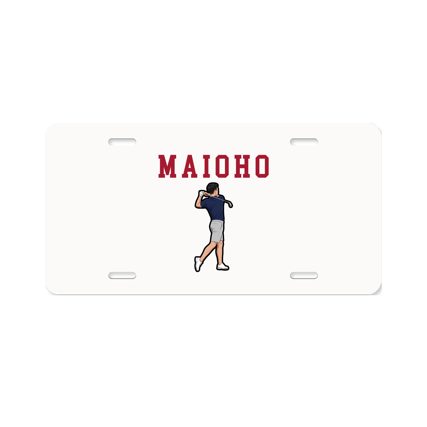 License Plate — Shirsey in Classic