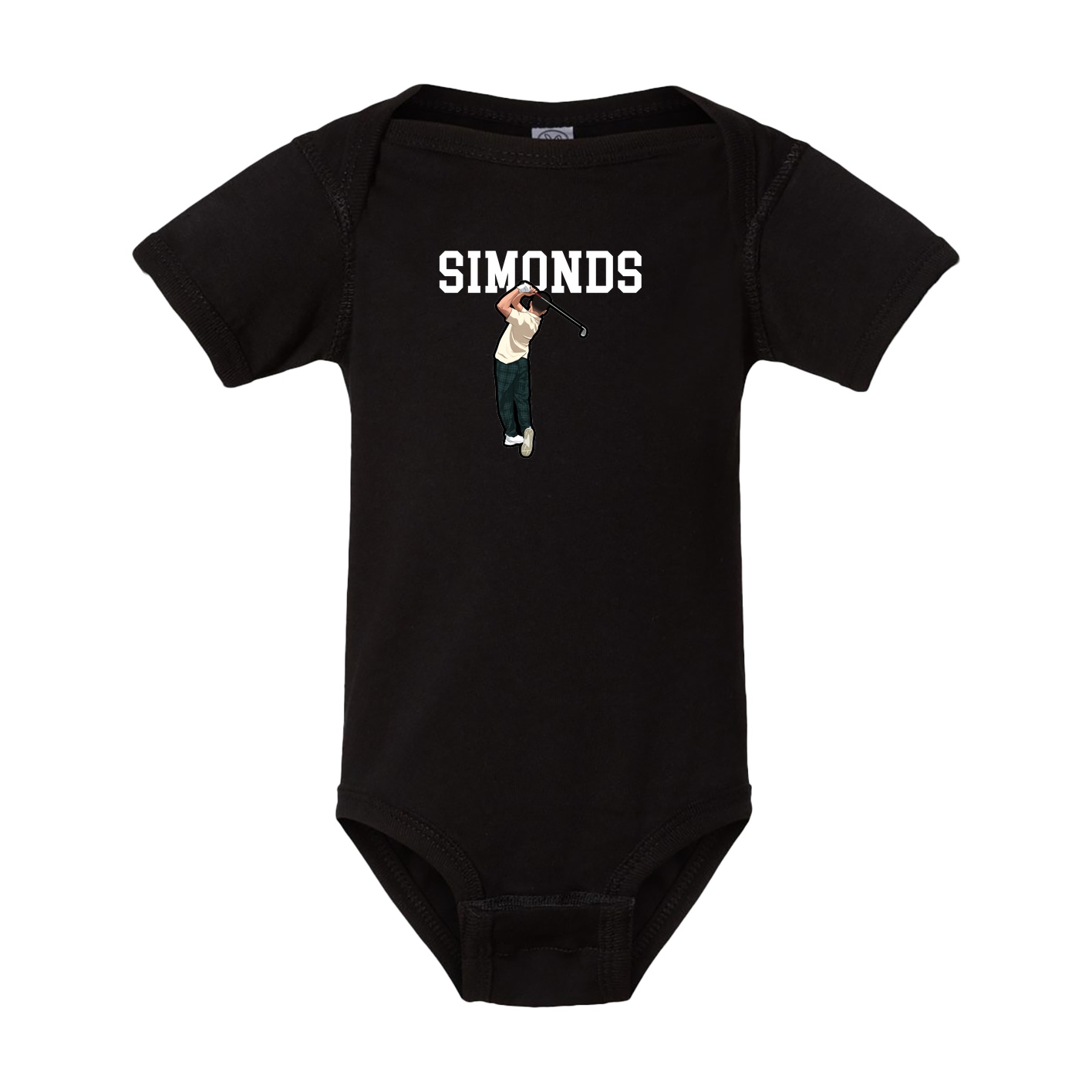 Baby Onesie — Shirsey in Black
