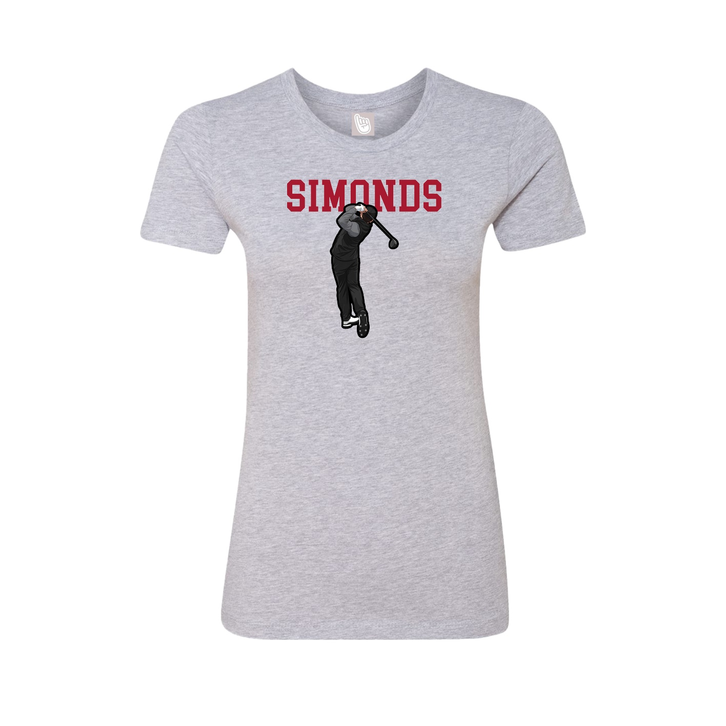 Fitted Women's Tee — Shirsey in Grey