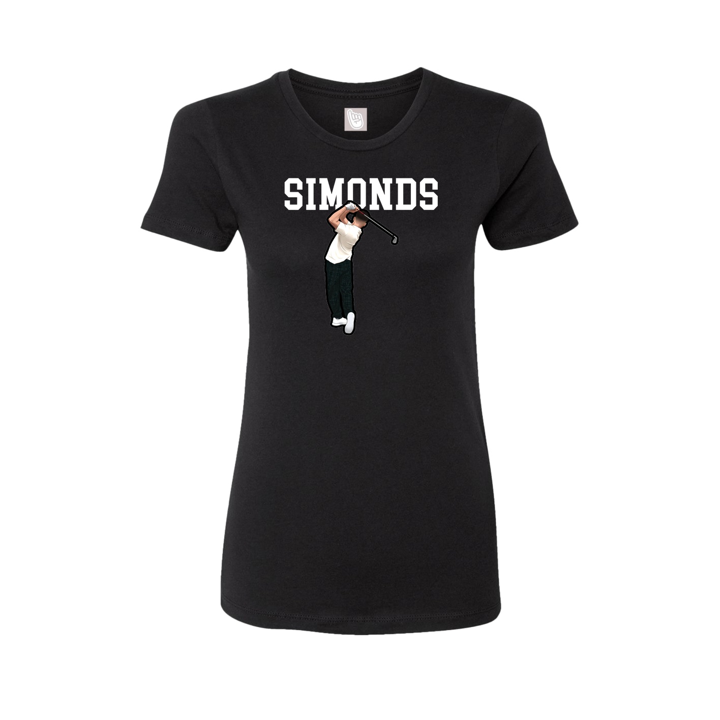 Fitted Women's Tee — Shirsey in Black