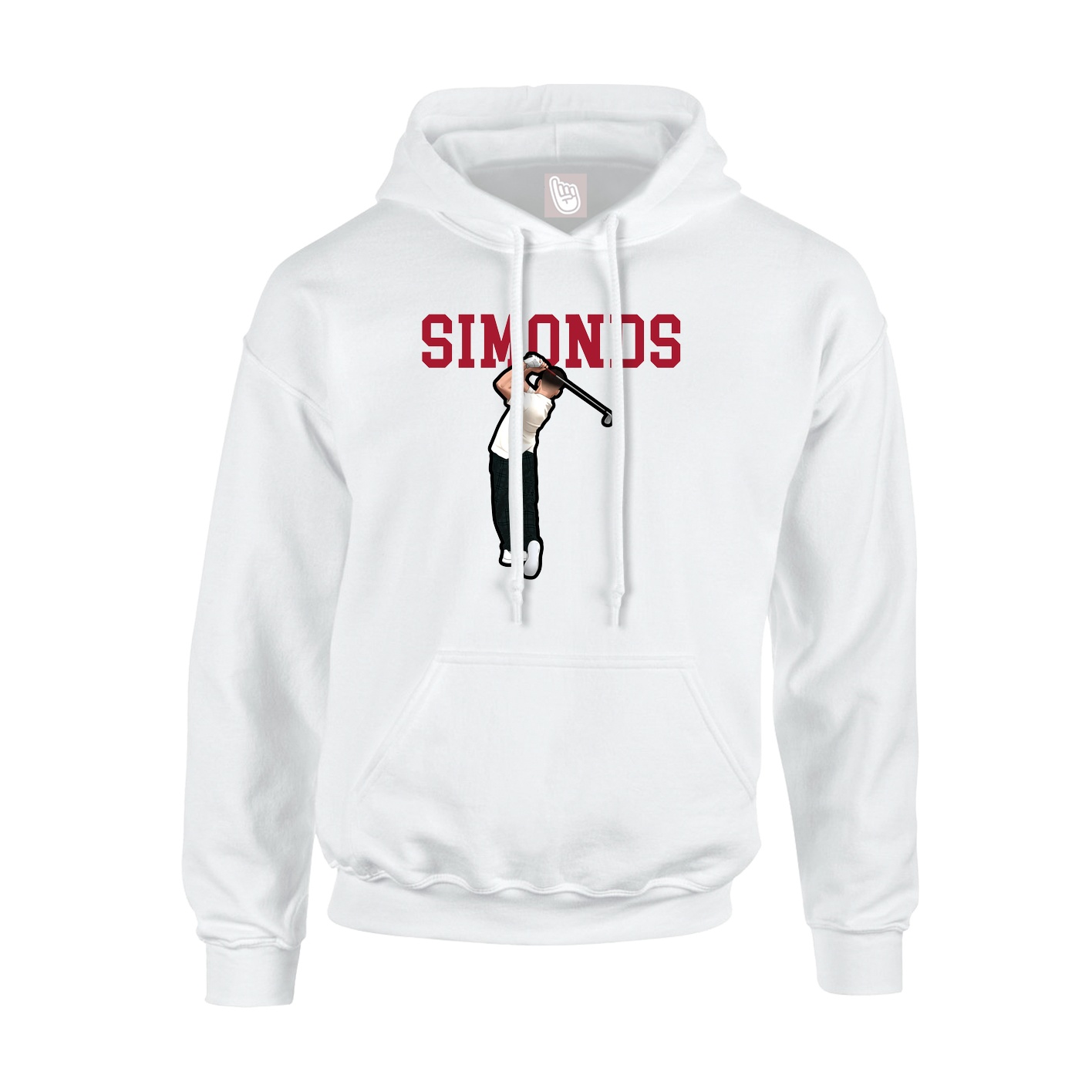Hoodie — Shirsey in White