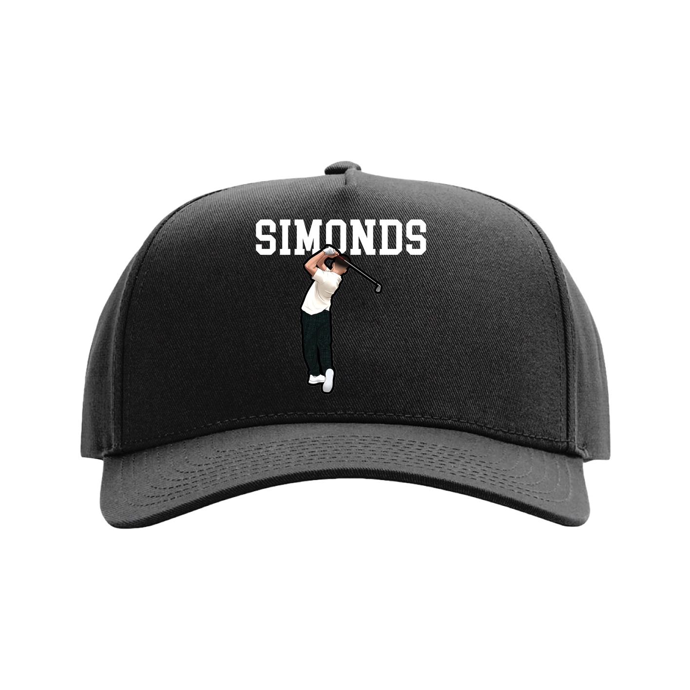 Full Fabric Five-Panel Champ Cap