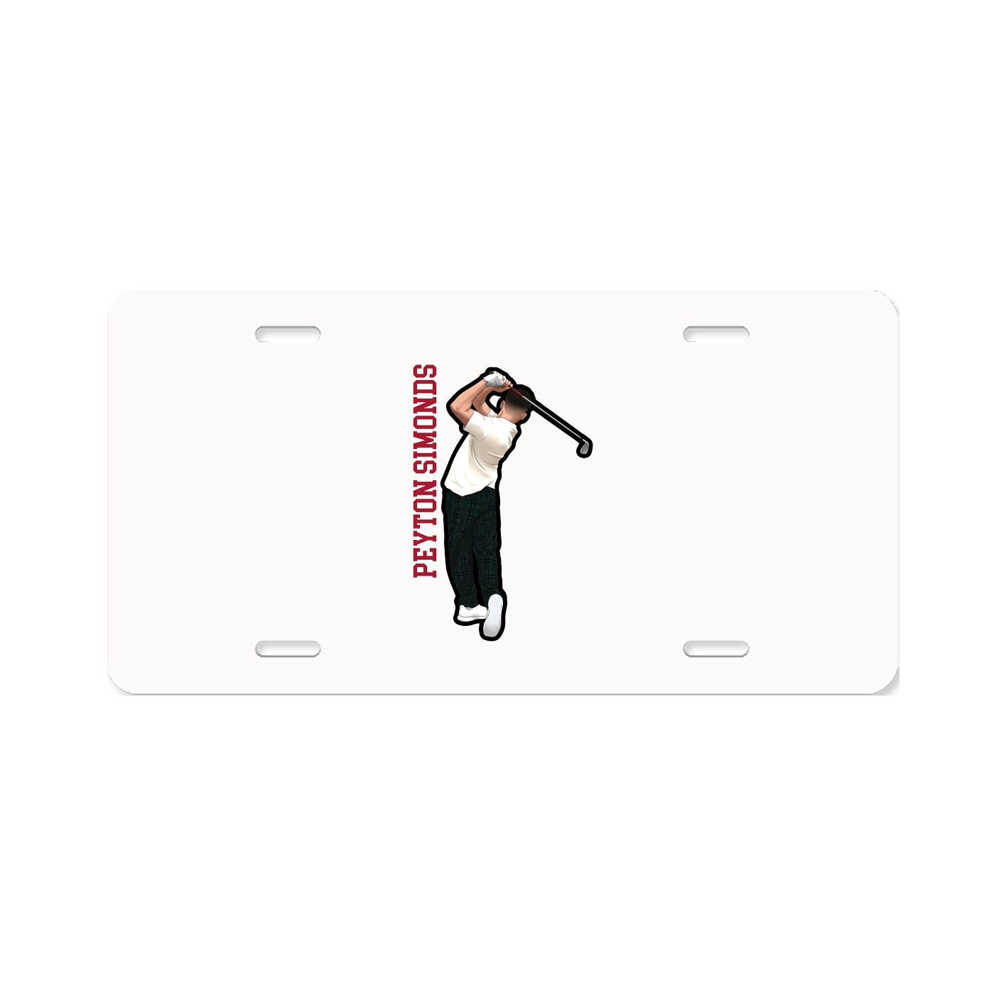 Aluminum License Plate