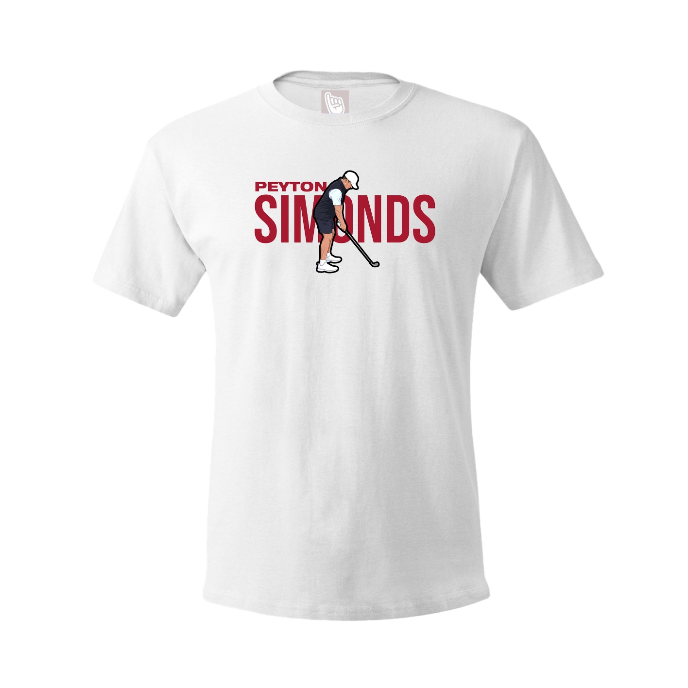 Youth Tee — Player Name in White