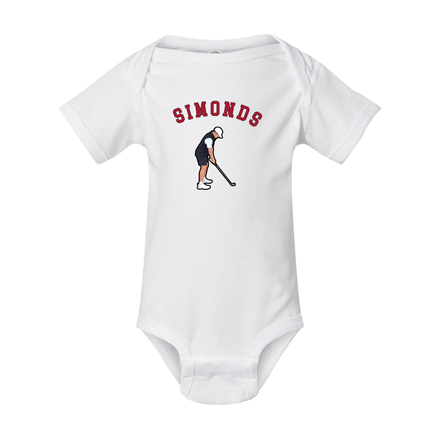 Baby Onesie — Shirsey Arch in White