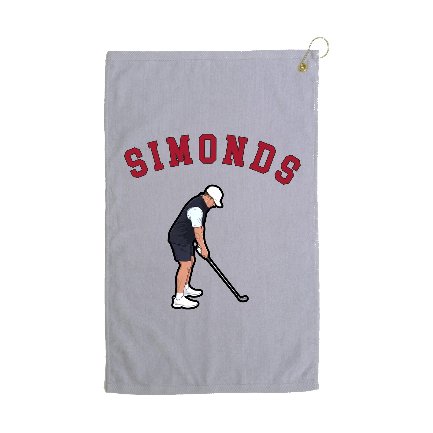 Golf Towel — Shirsey Arch in Grey