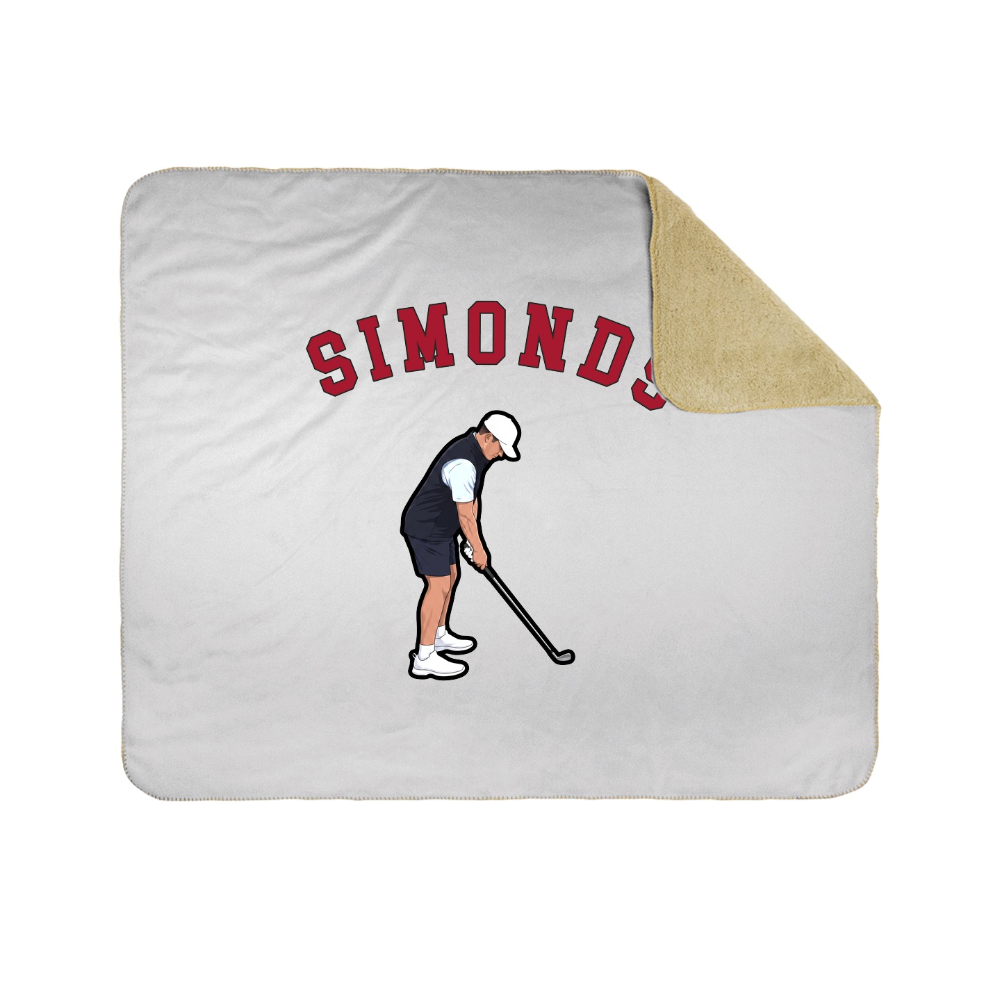 Throw Blanket — Shirsey Arch in White