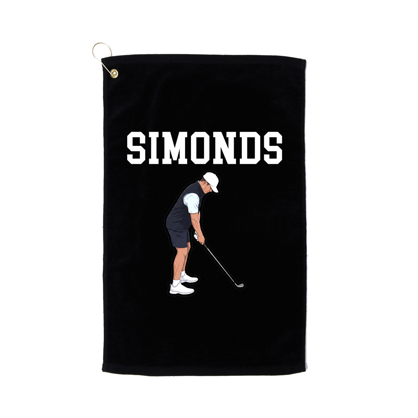 Golf Towel — Shirsey in Black