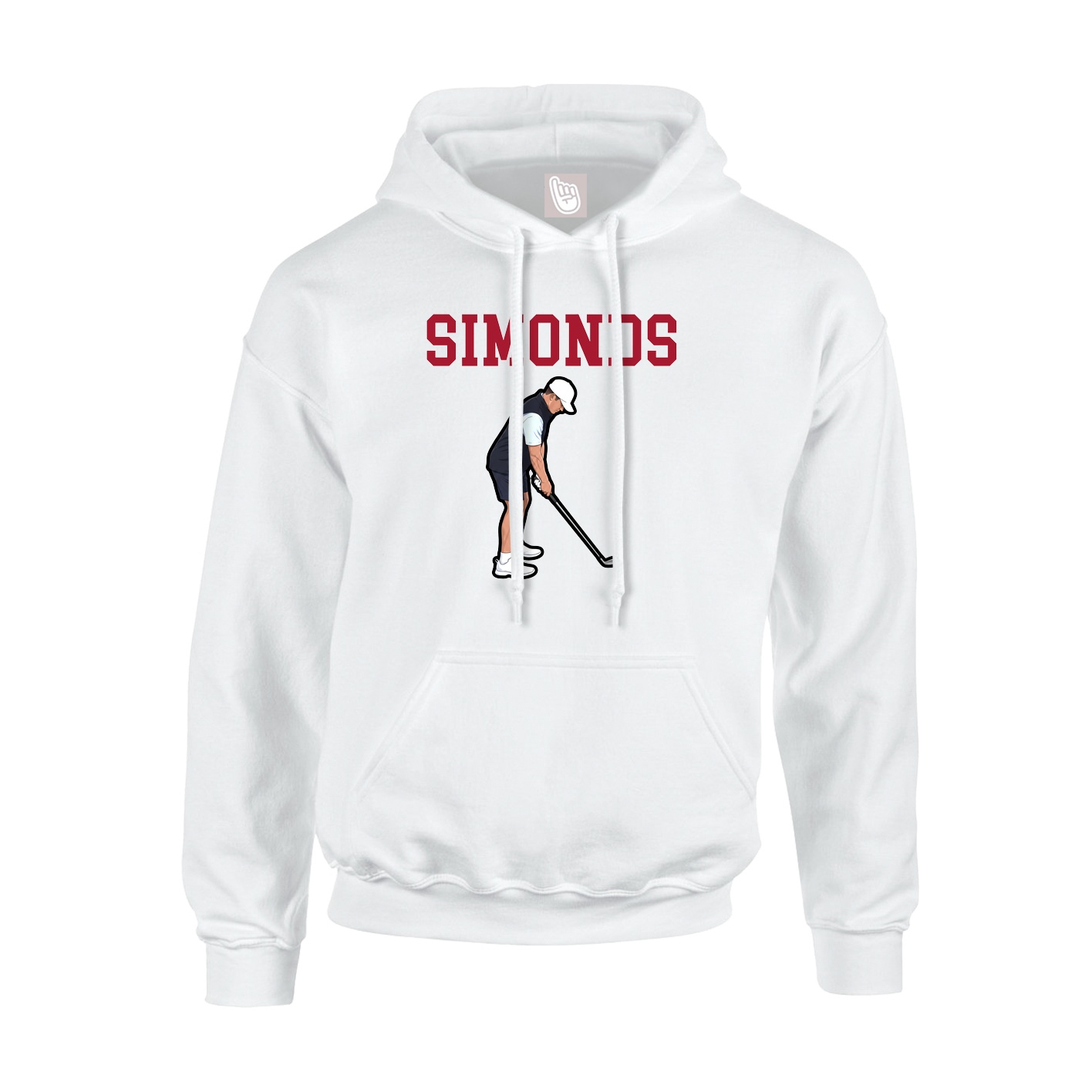 Youth Hoodie — Shirsey in White