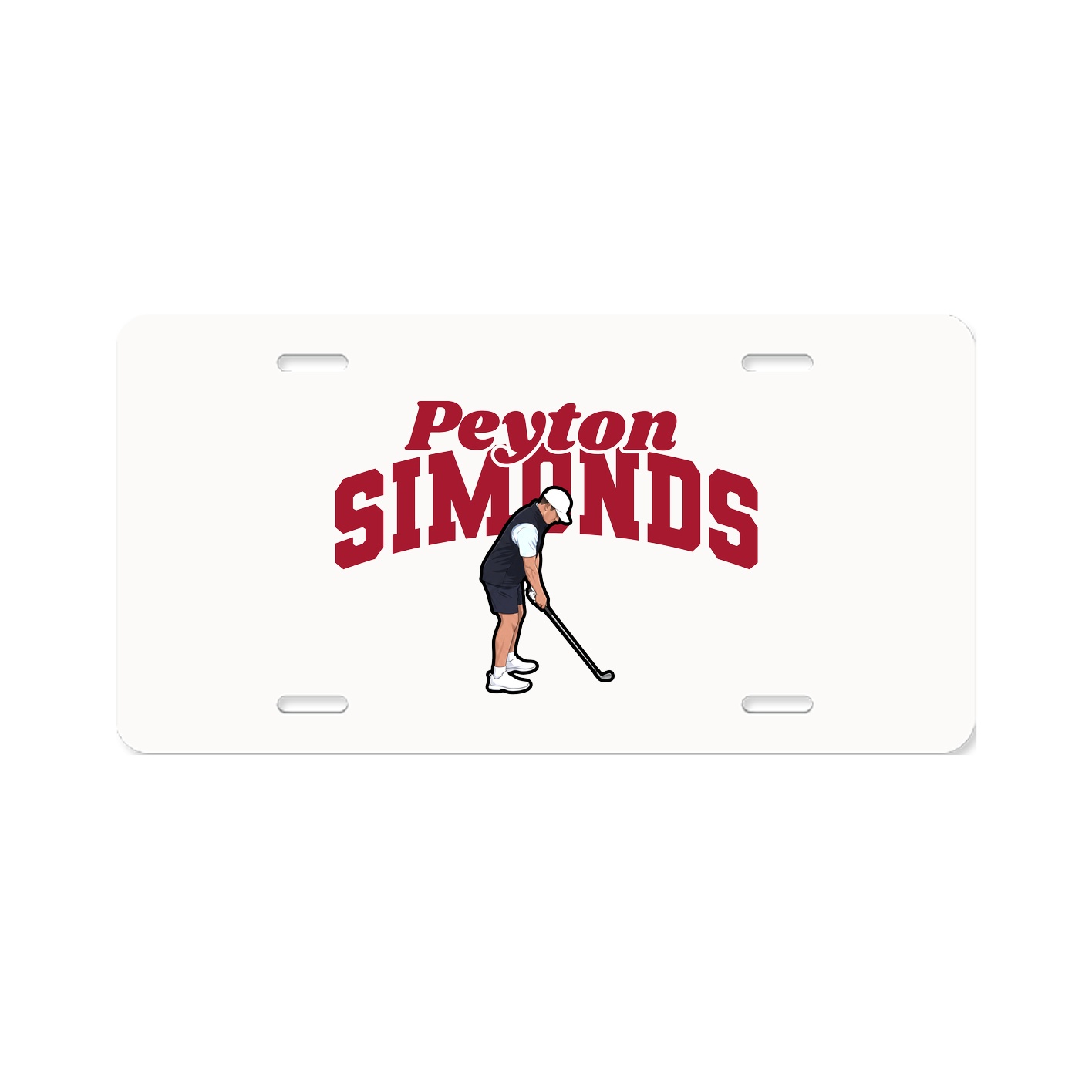 License Plate — Signature Arch in Classic