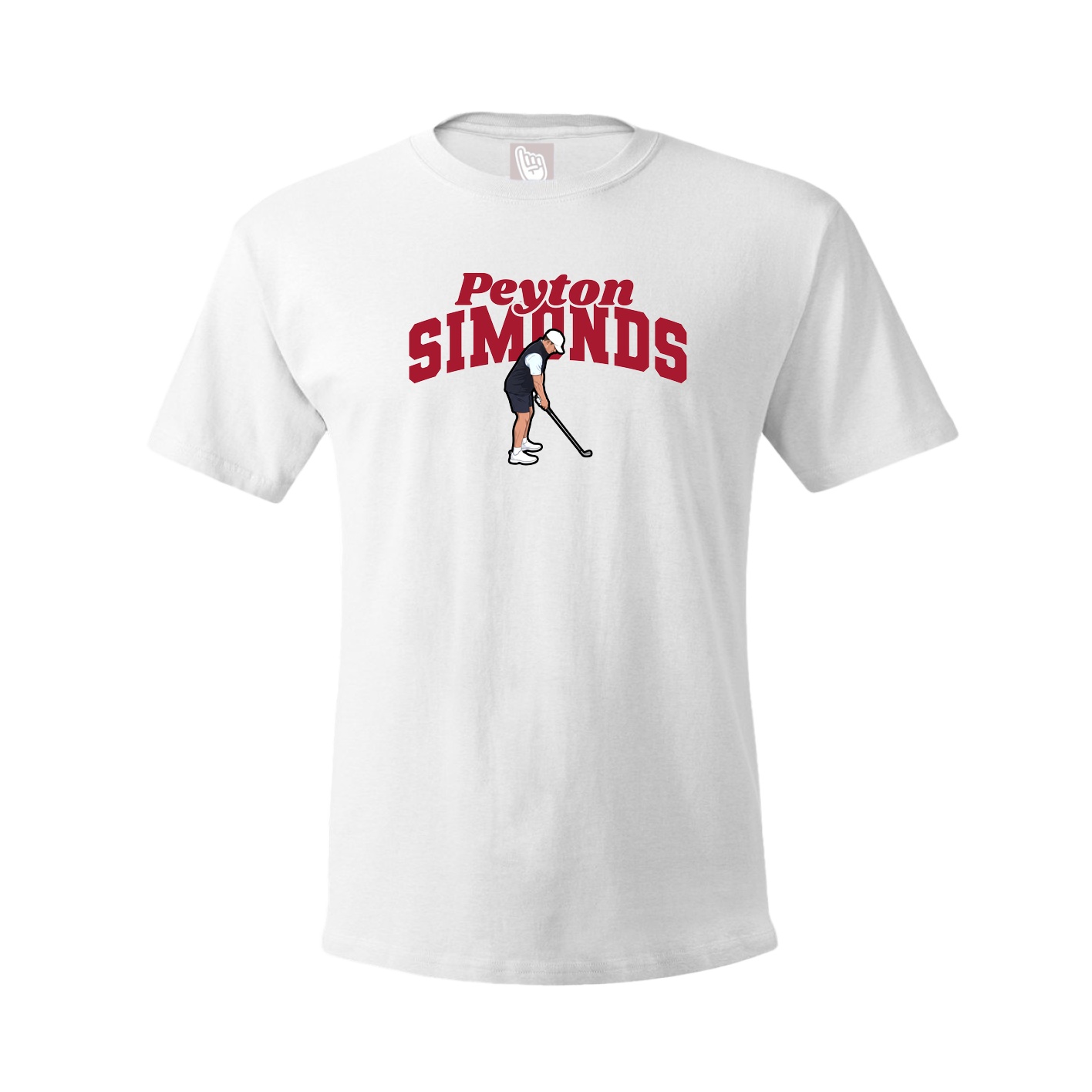 Youth Tee — Signature Arch in White