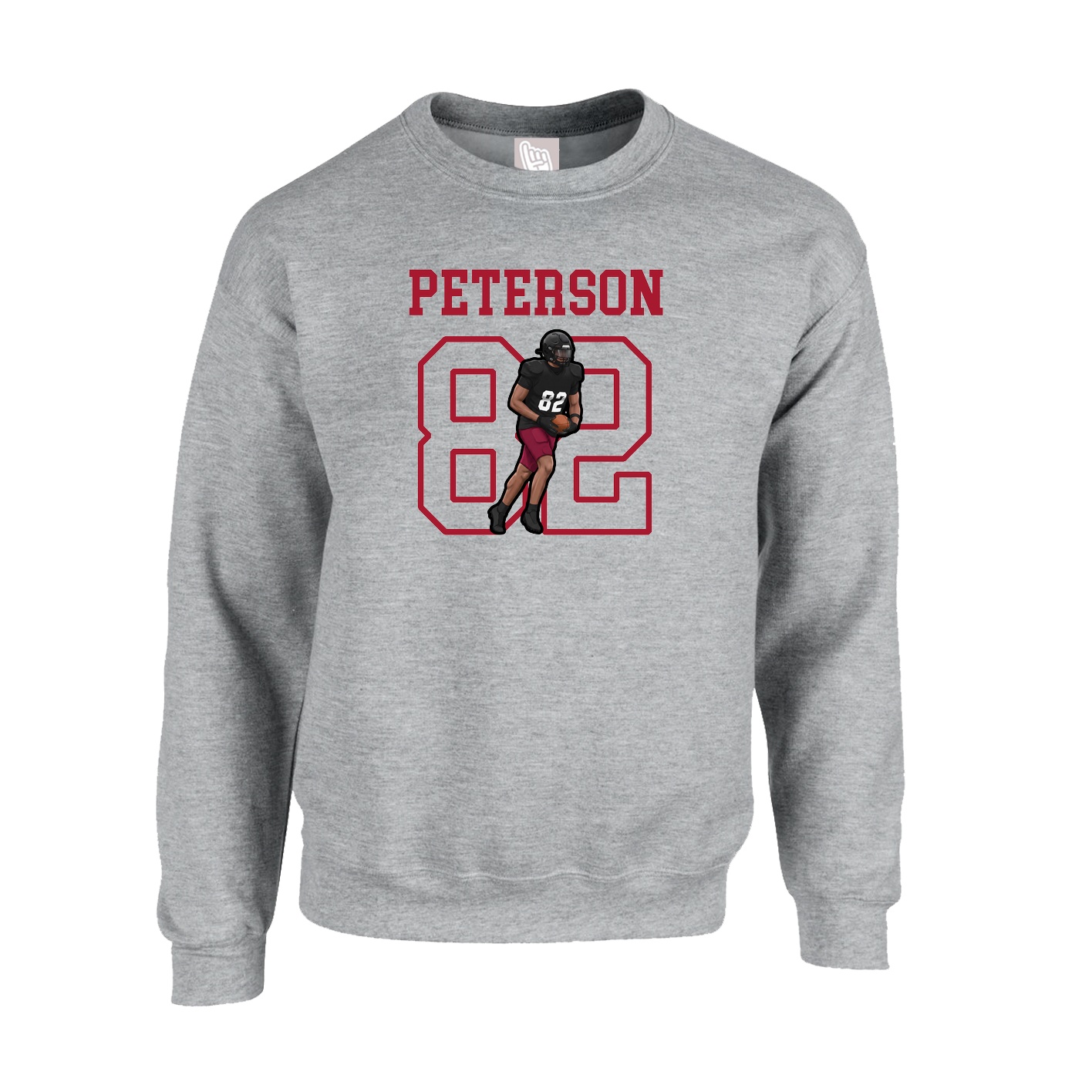 Fleece Crew — Shirsey in Grey