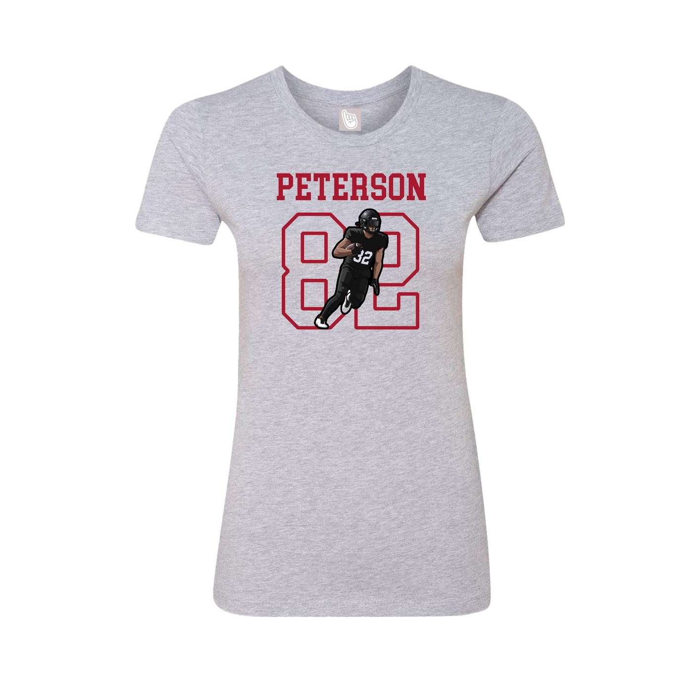 Fitted Women's Tee — Shirsey in Grey