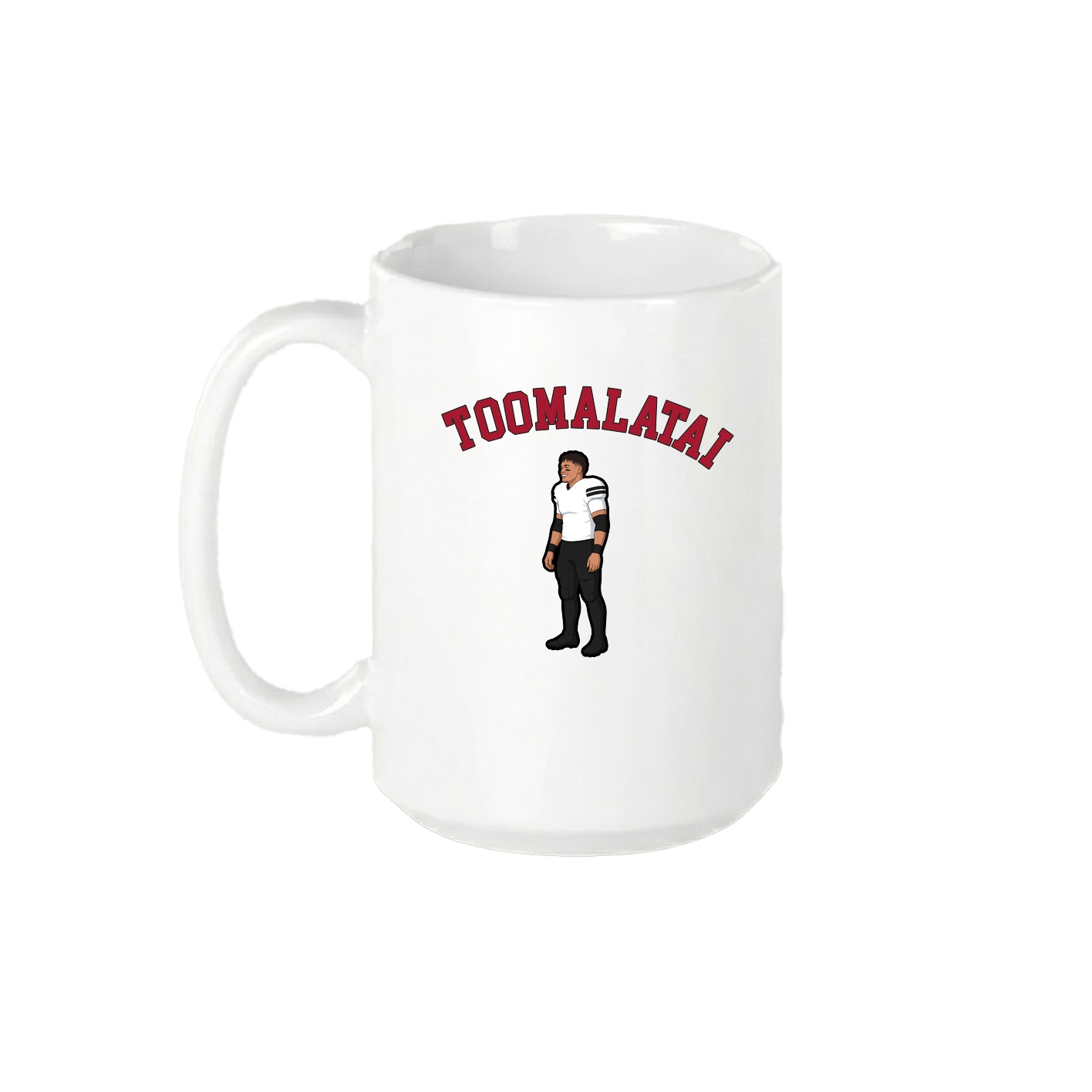 15oz Coffee Mug — Shirsey Arch in White