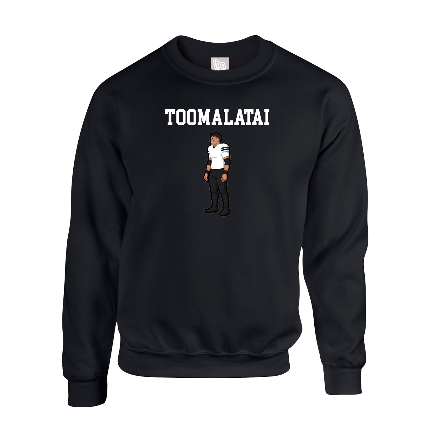 Fleece Crew — Shirsey in Black