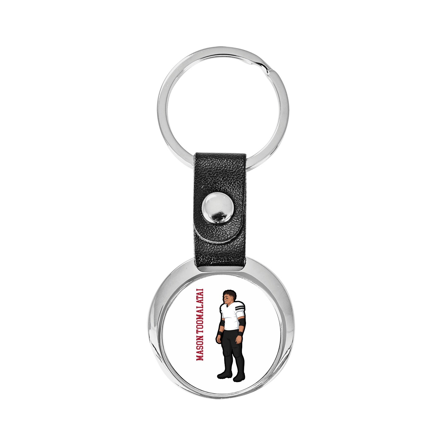 Key Chain — Name Vertical in Classic