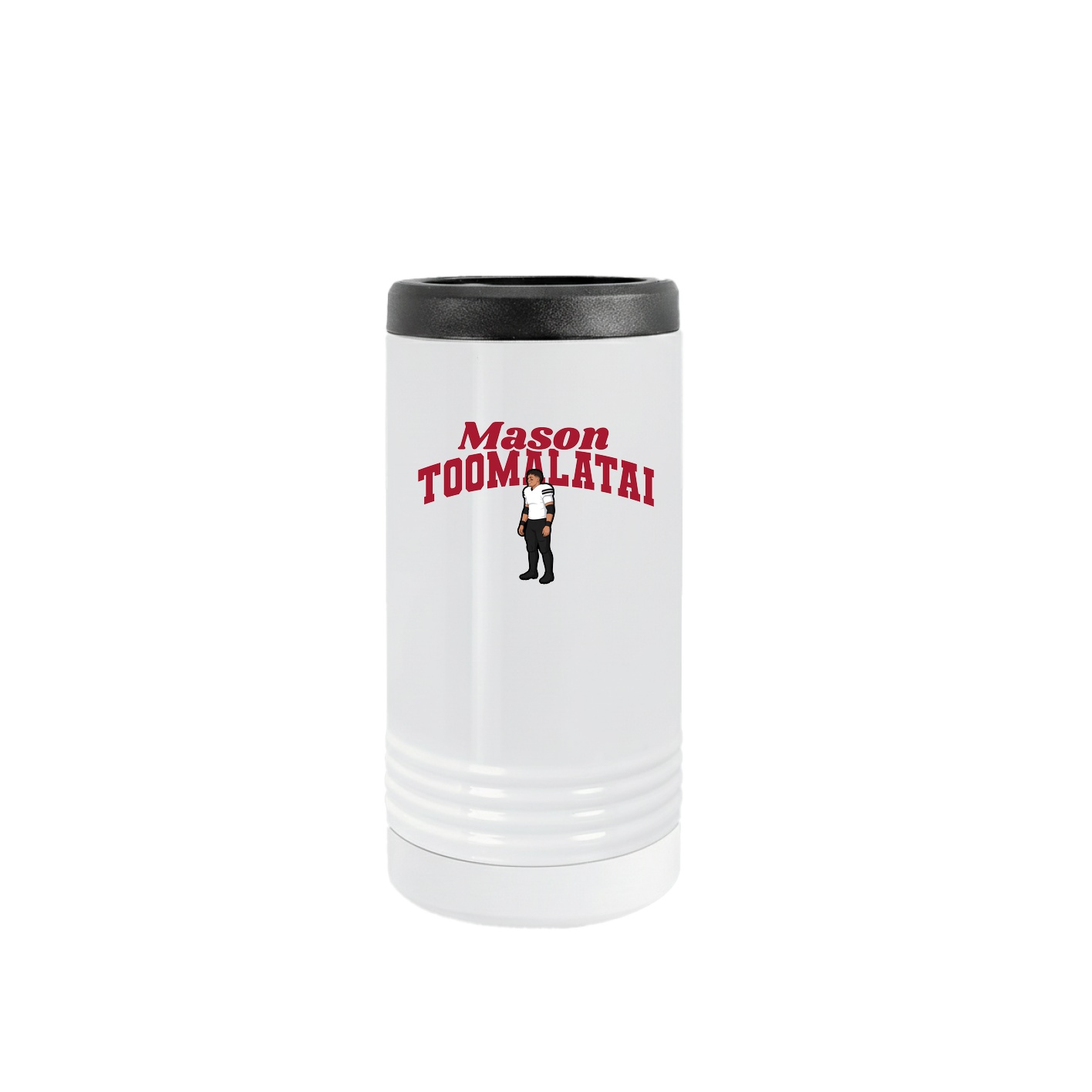 Slim Beverage Holder — Signature Arch in White