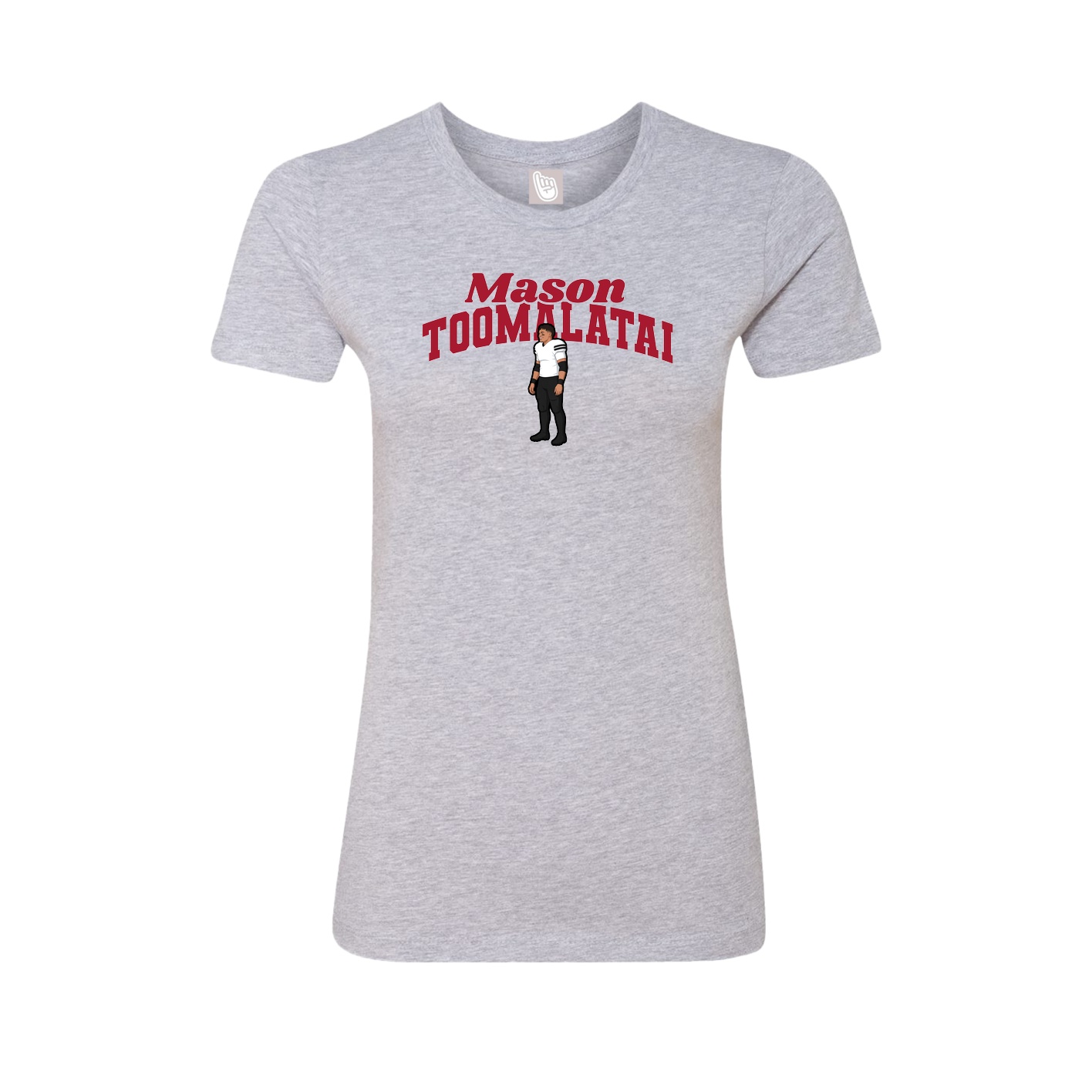 Womens Tee — Signature Arch in Grey