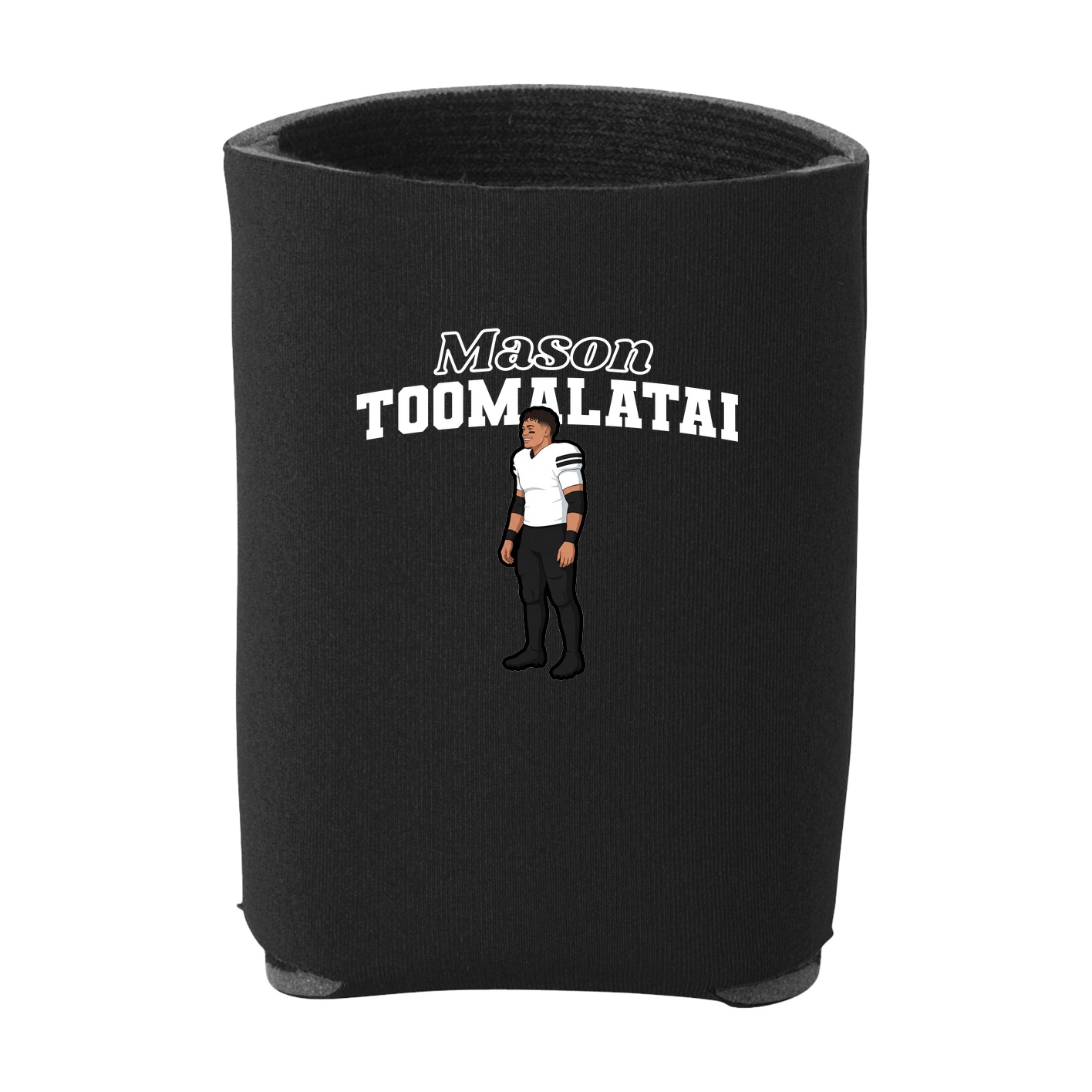 Can Holder — Name Arch in Black