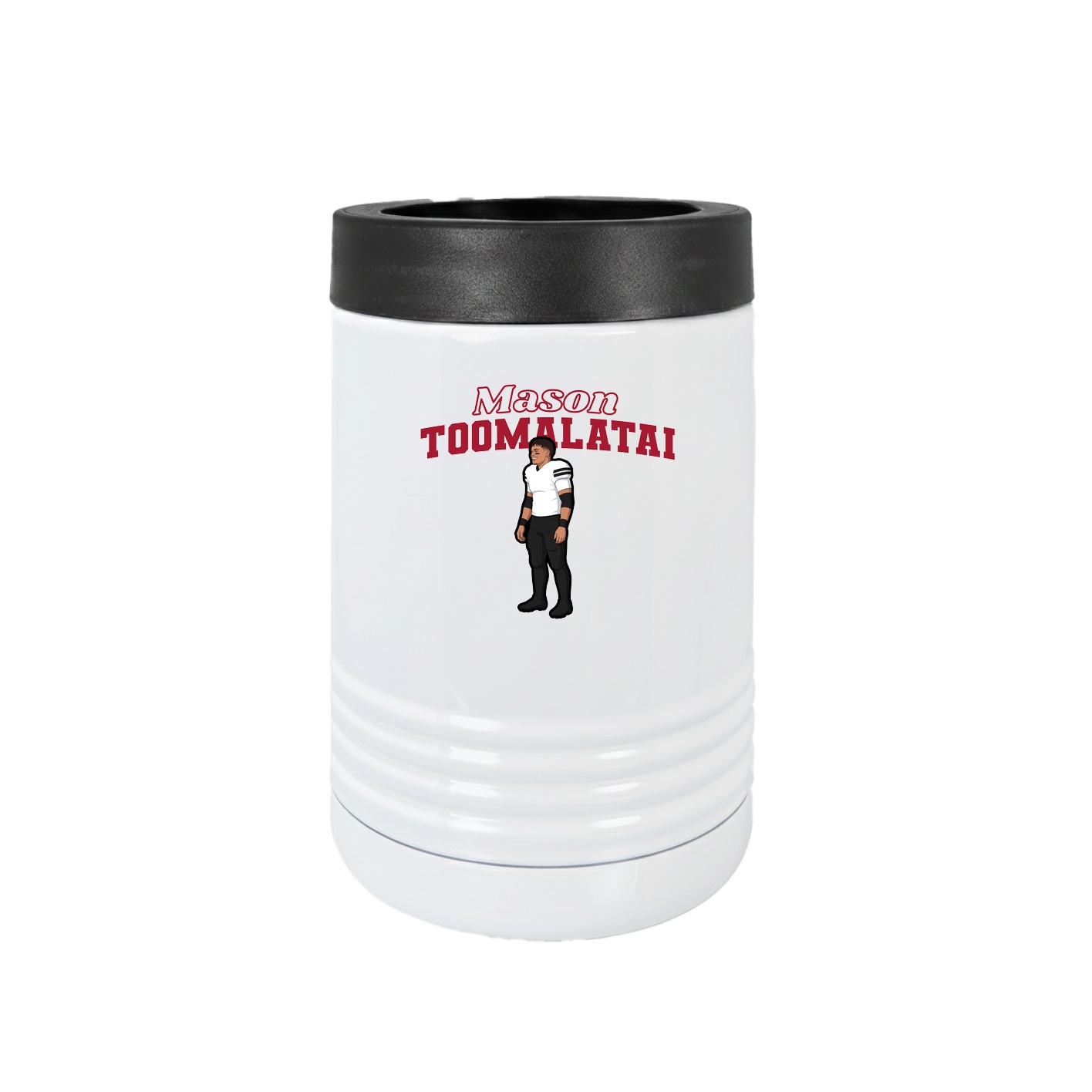 Beverage Holder — Name Arch in White