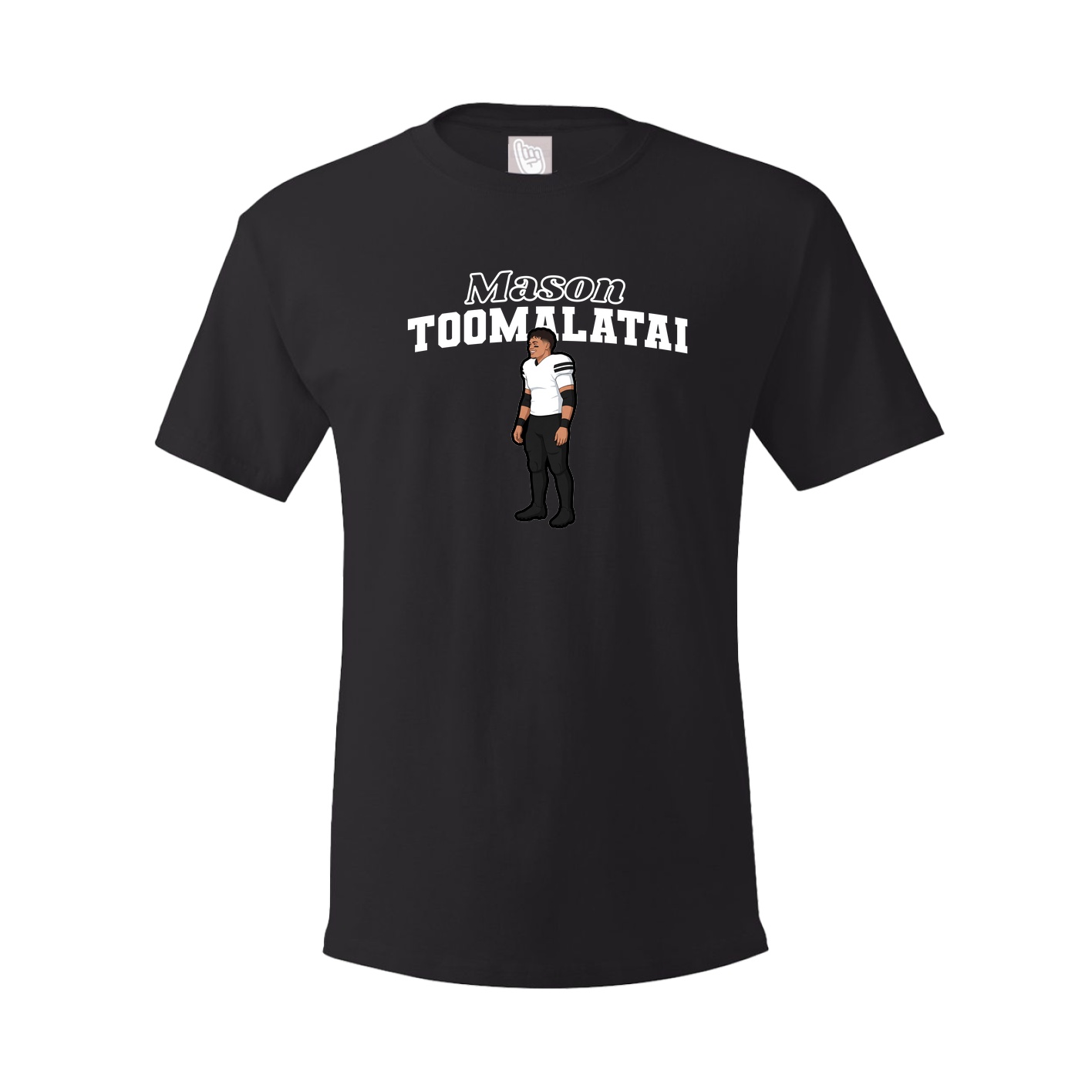 Youth Tee — Name Arch in Black