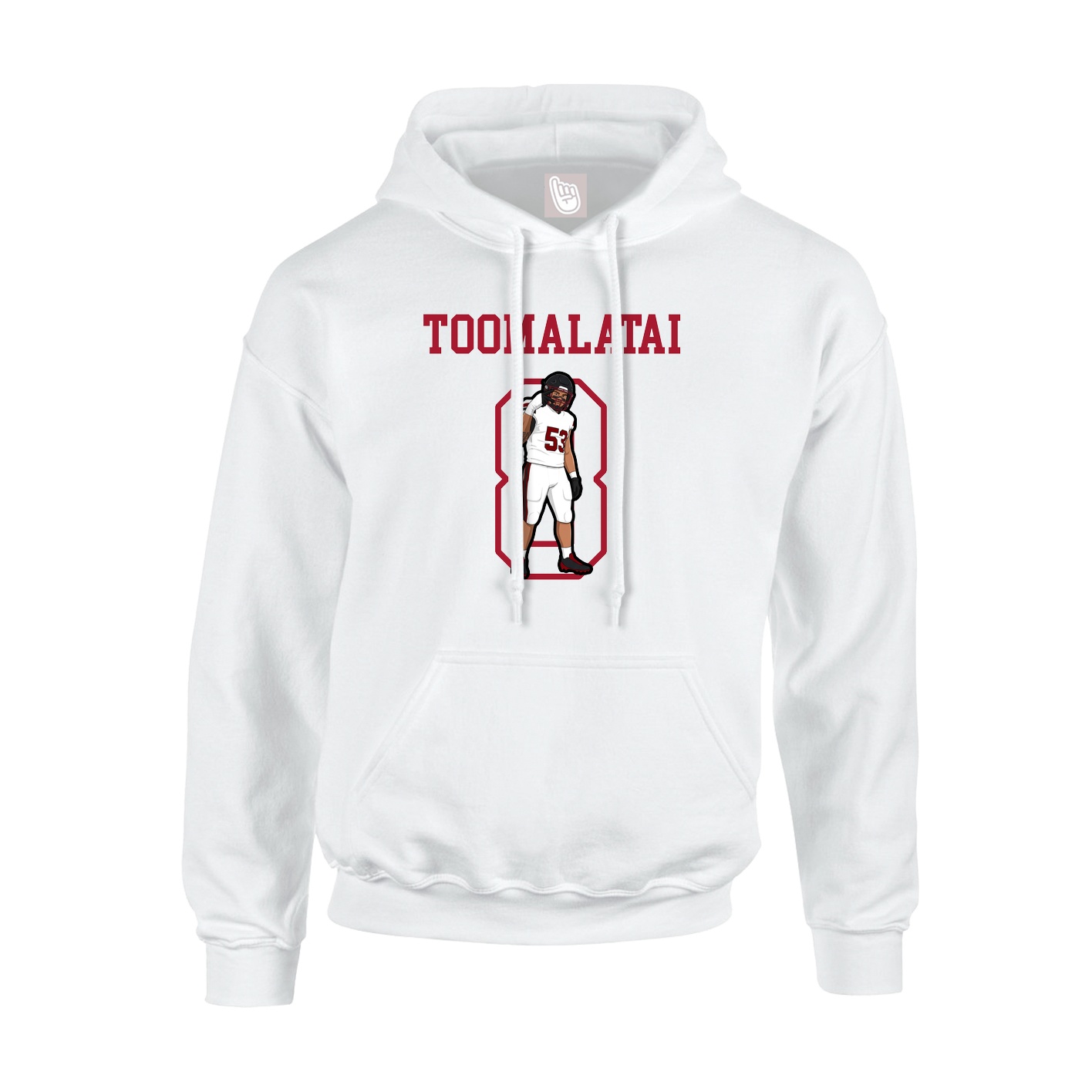 Youth Hoodie — Shirsey in White
