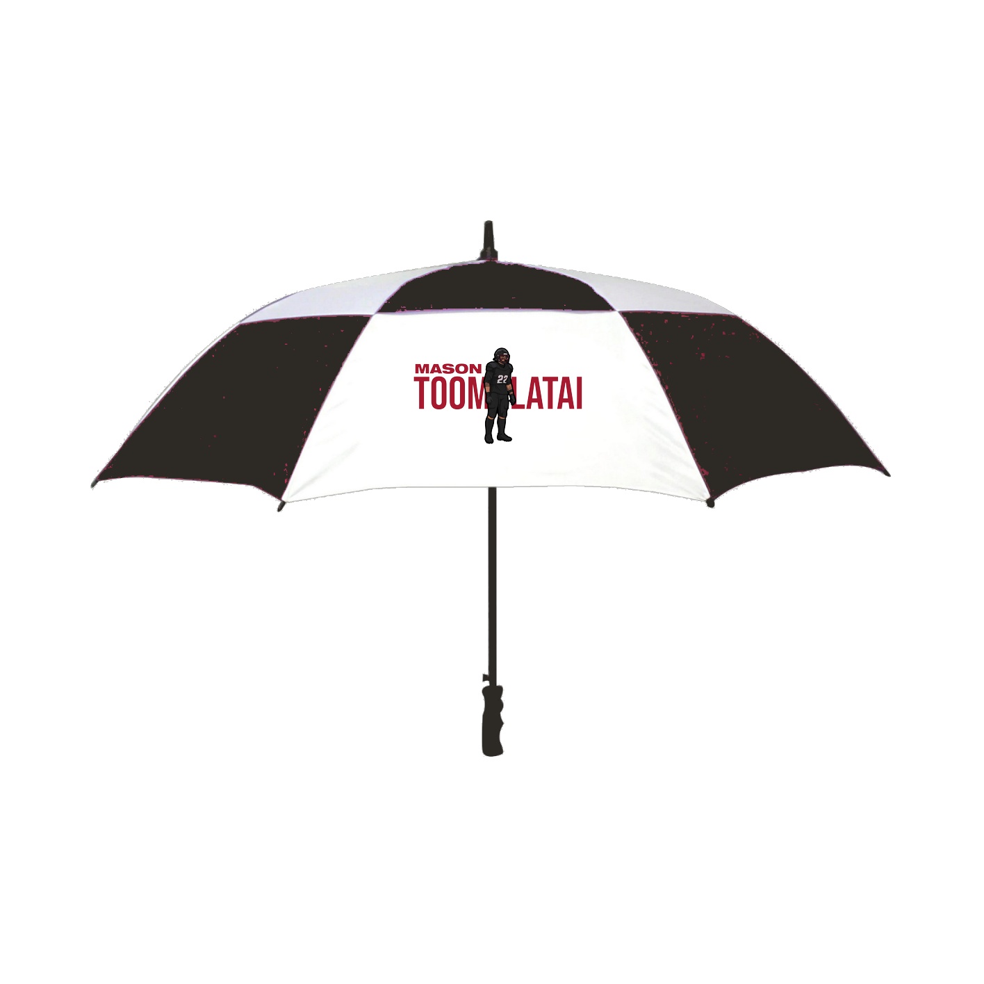 Golf Umbrella — Player Name in Black