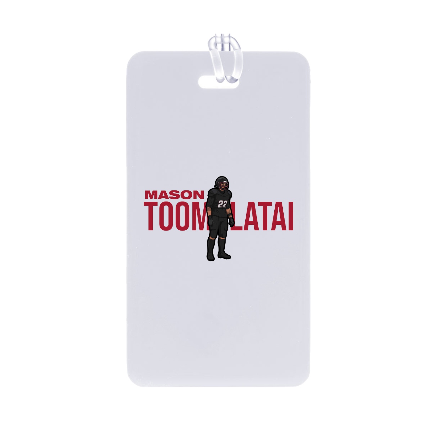 Bag Tag — Player Name in Classic