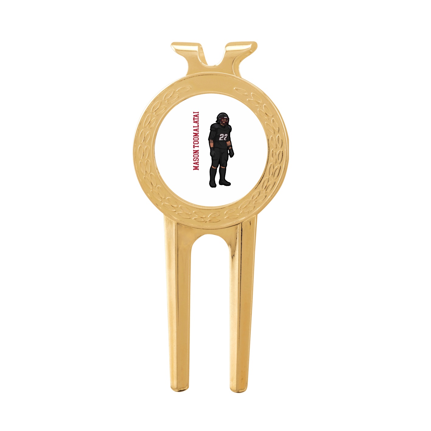 Divot Tool with Ball Marker — Name Vertical in Classic
