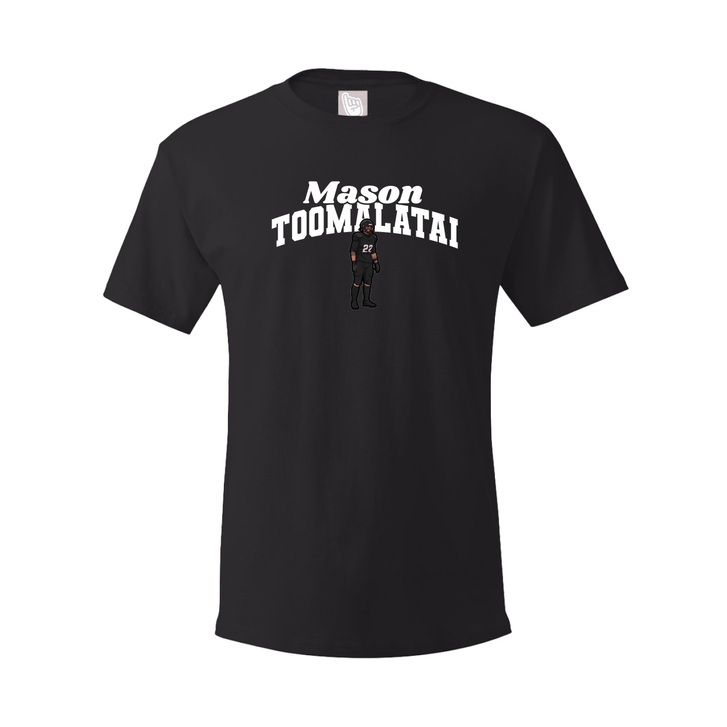 Youth Tee — Signature Arch in Black