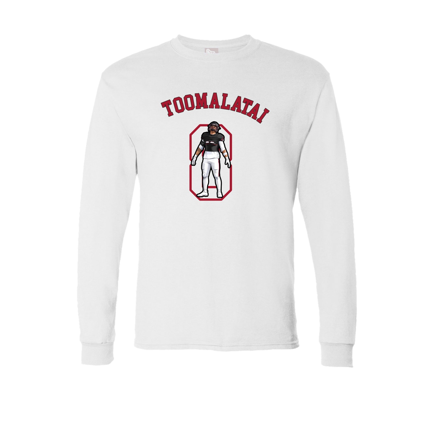 Long Sleeve Tee — Shirsey Arch in White