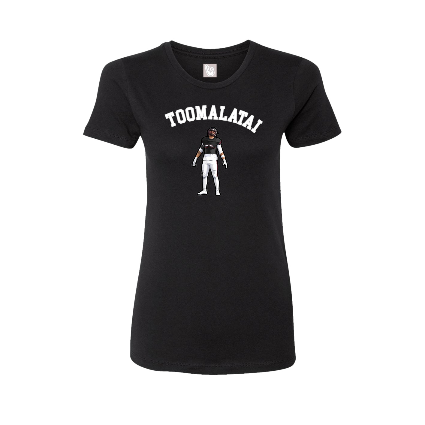 Womens Tee — Shirsey Arch in Black