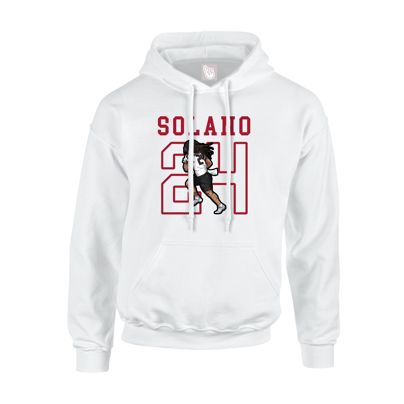 Youth Hoodie — Shirsey in White