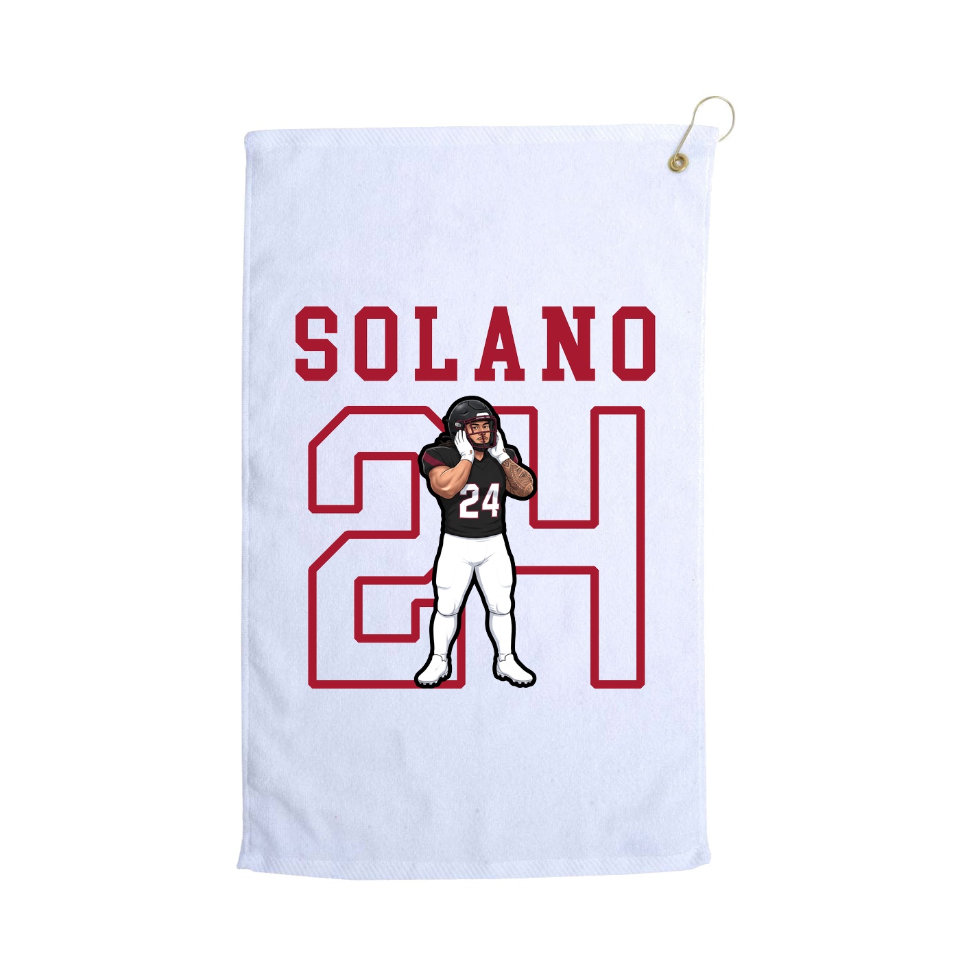 Golf Towel — Shirsey in White