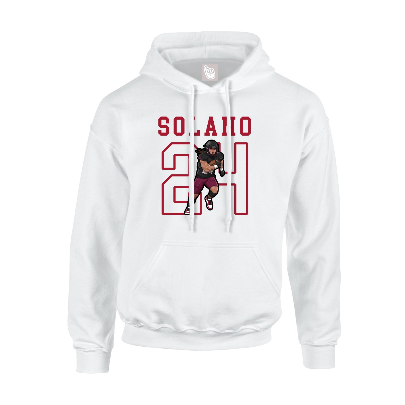 Youth Hoodie — Shirsey in White