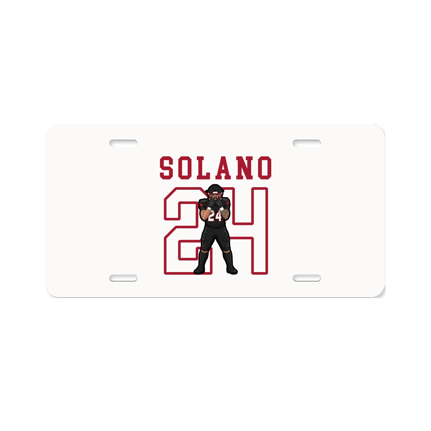 Aluminum License Plate