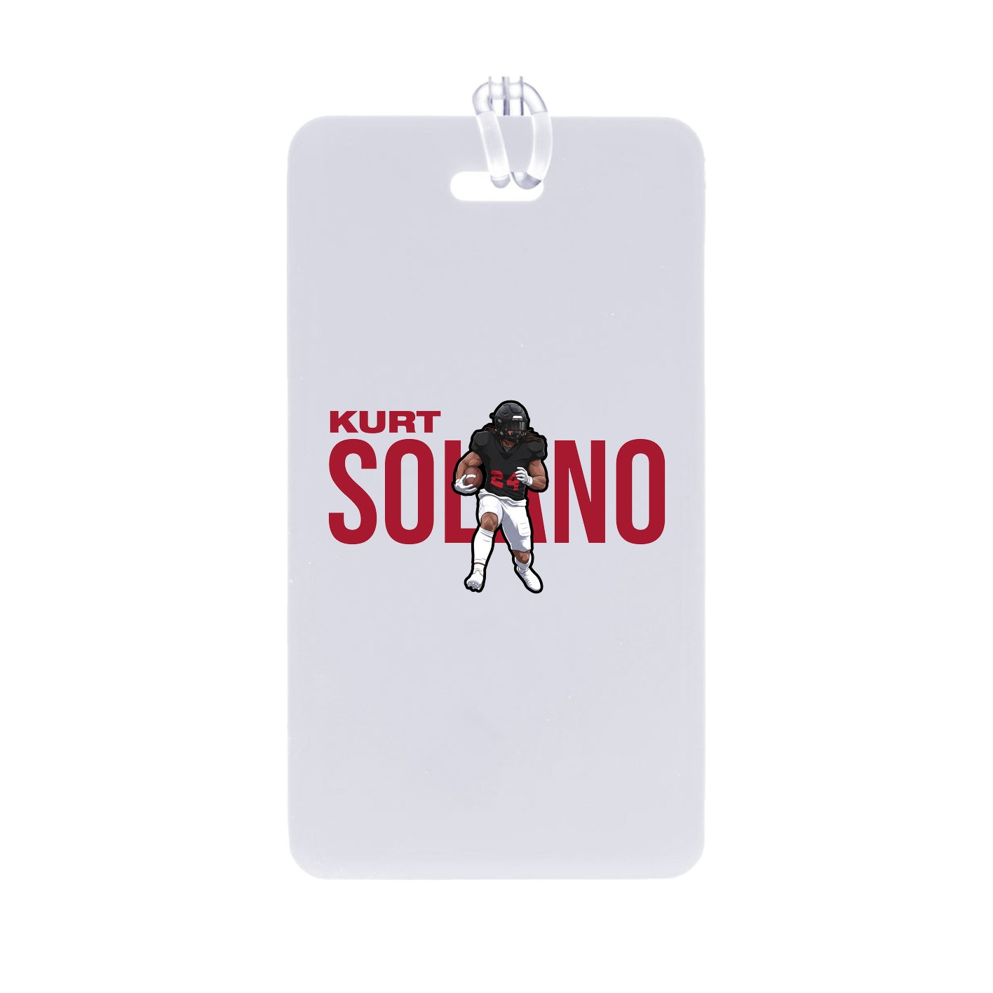 Bag Tag — Player Name in Classic
