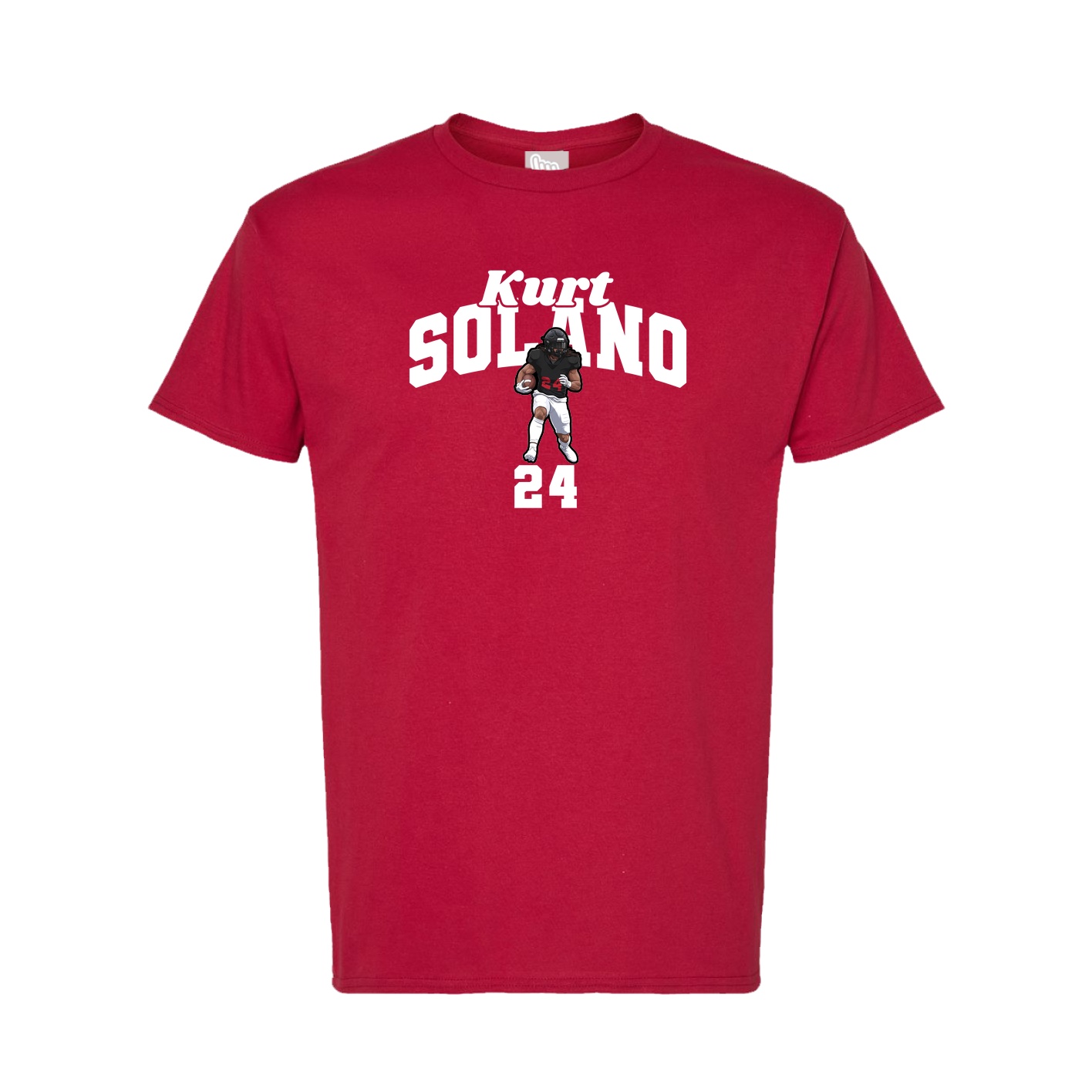 Tee — Signature Arch in Crimson