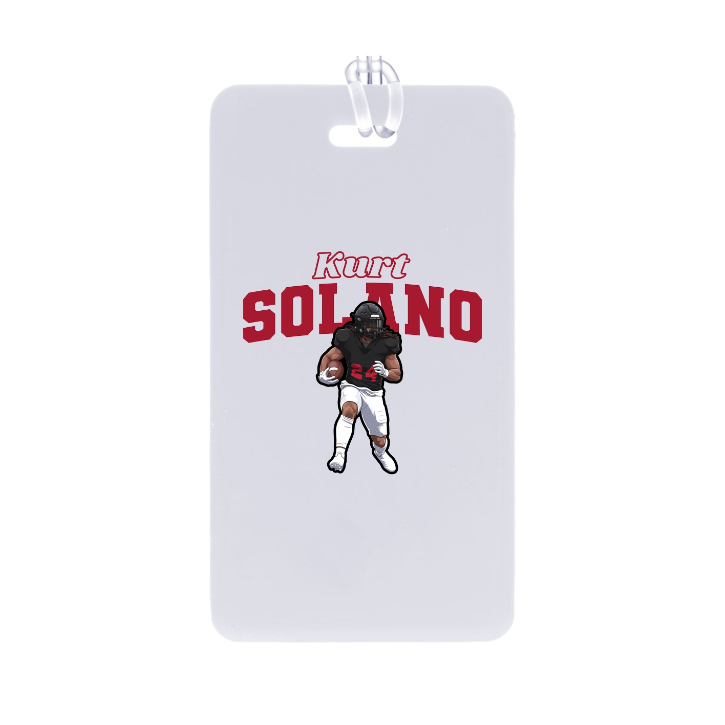 Bag Tag — Name Arch in Classic
