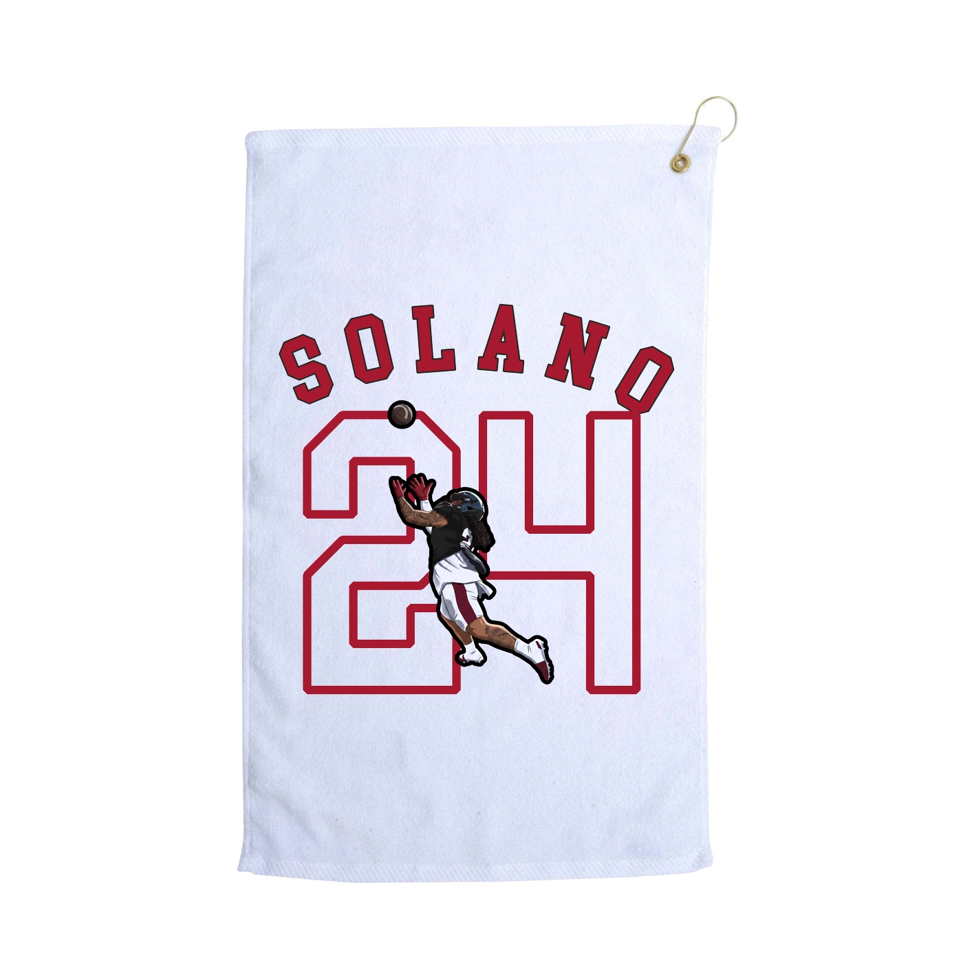 Terry Velour Golf Towel