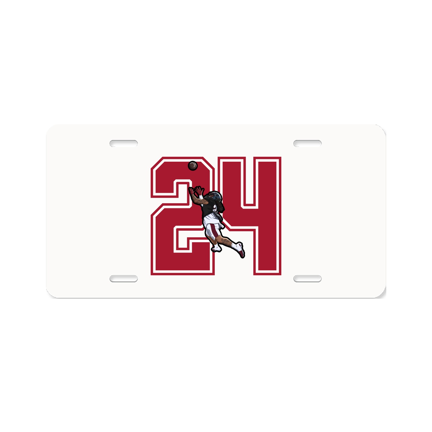 License Plate — Number in Classic