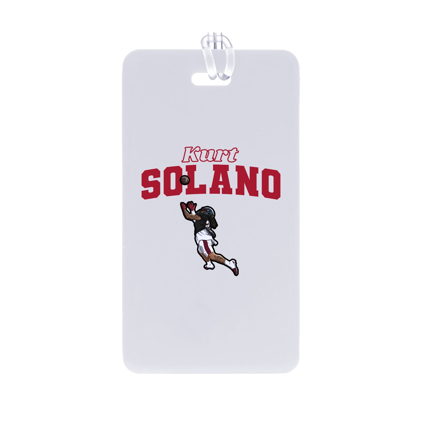 Bag Tag — Name Arch in Classic