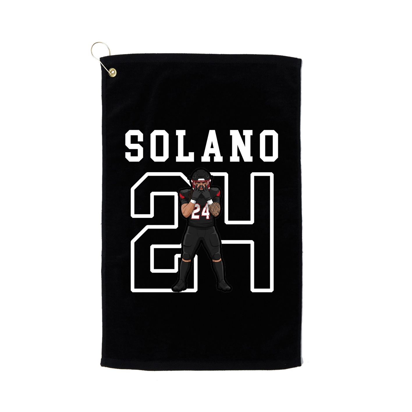 Golf Towel — Shirsey in Black
