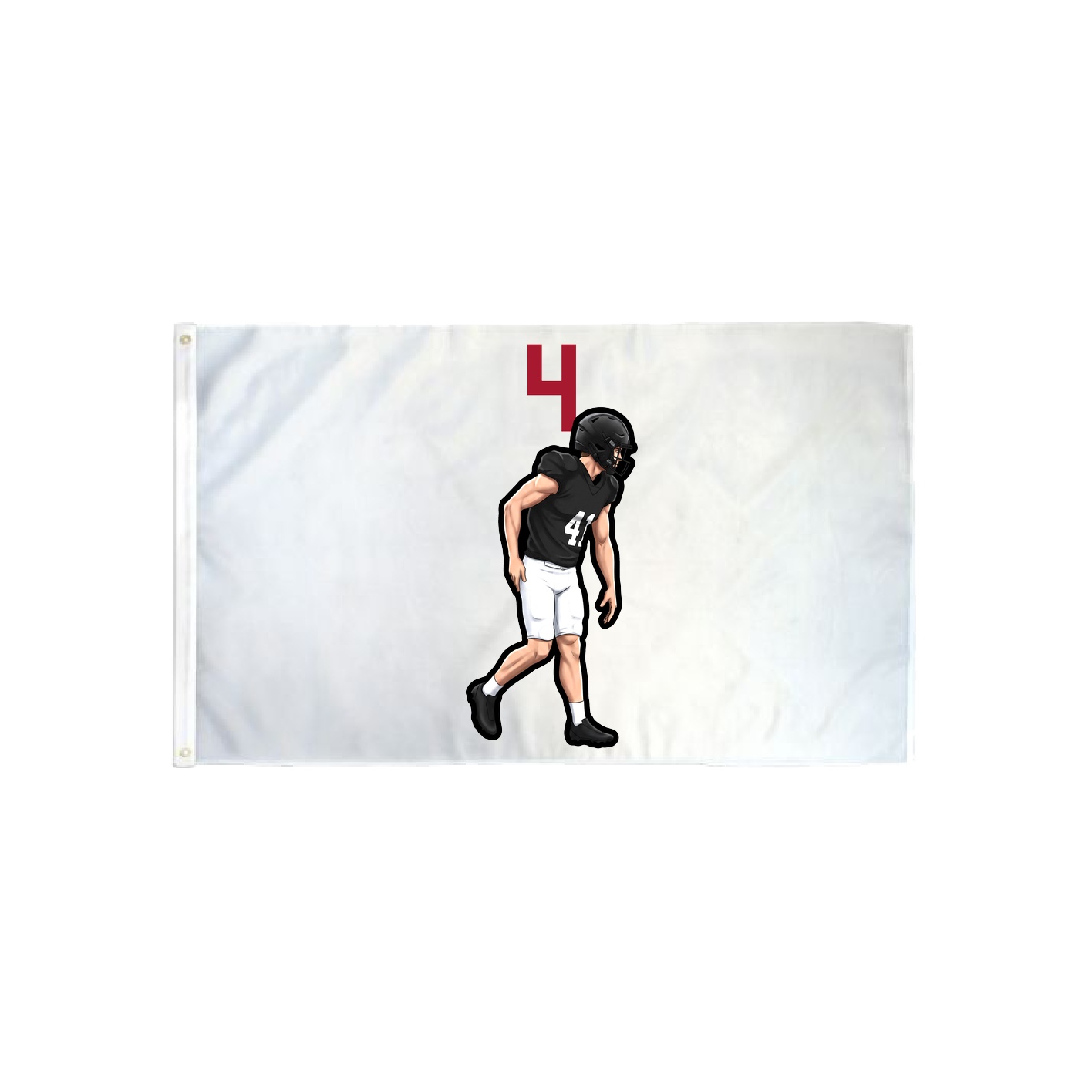 3x5 Flag — Number Top in Classic